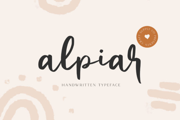 Alpiar Typeface for Editorial Design