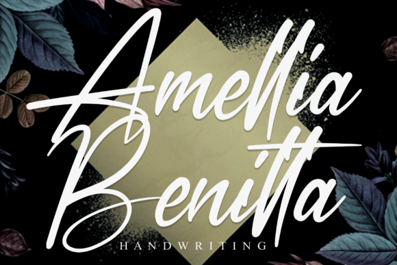 Amellia Benitta: A Graceful Typeface for Editorial Design