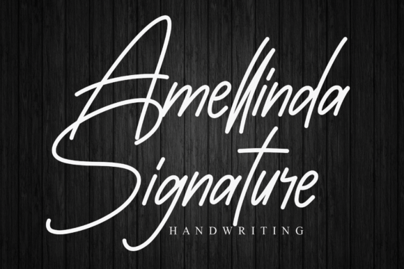 Amellinda Signaturere Font Review
