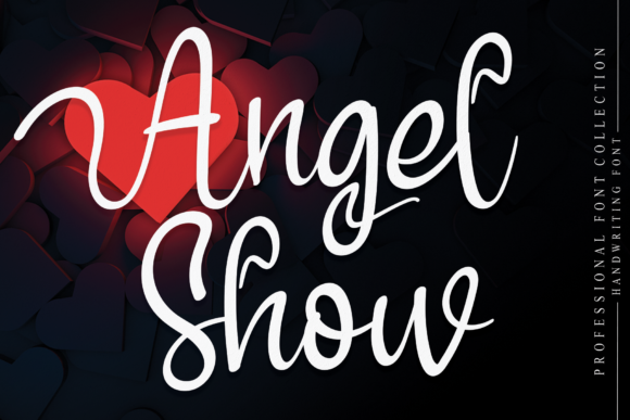 Angel Show: A Handwritten Font for Editorial Design