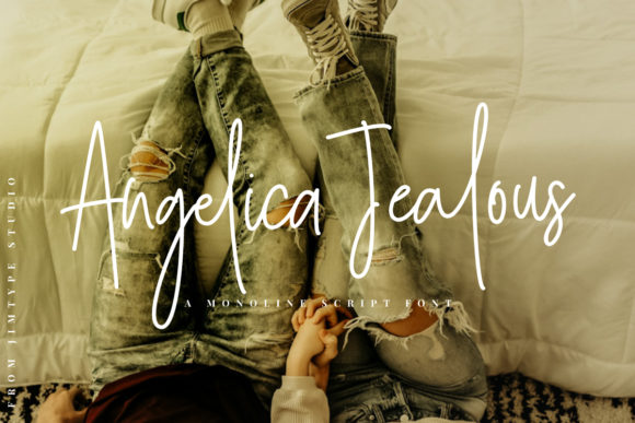 Angelica Jealous: A Script Font for Digital Branding