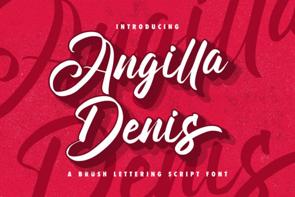 Angilla Denis: A Modern Script Font for Editorial Design