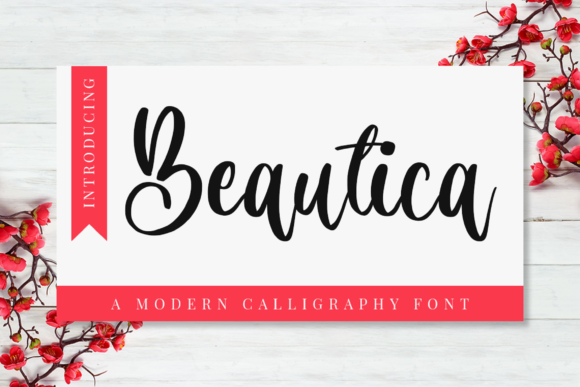 Beautica Font: Elevating Web Design with Sweet Script