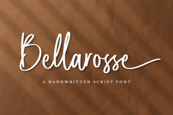 Bellarosse: A Handwritten Typeface for Editorial Grace