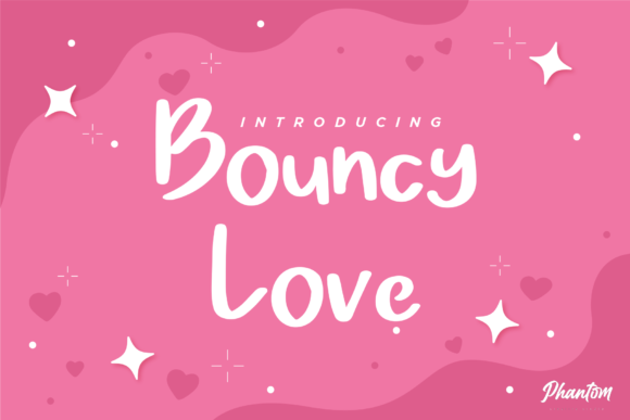 Bouncy Love Font: A Playful Typeface for Web Design
