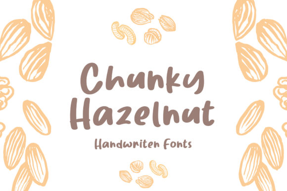Chunky Hazelnut: A Playful Typeface for Editorial Design