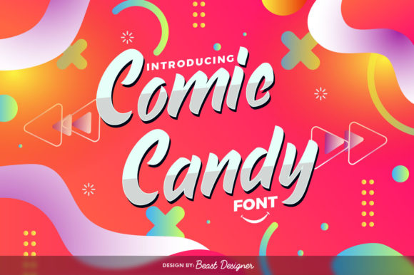 Comic Candy: A Playful Script Font for Web Design