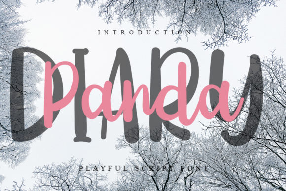 Diary Panda: A Playful Handwritten Font for Editors