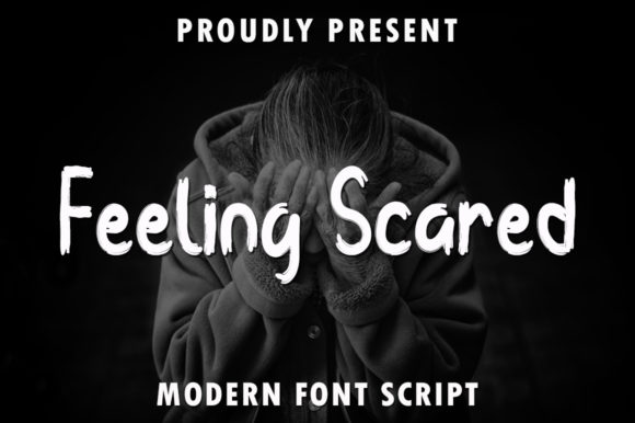 Feeling Scared Font: A Casual Script for Branding