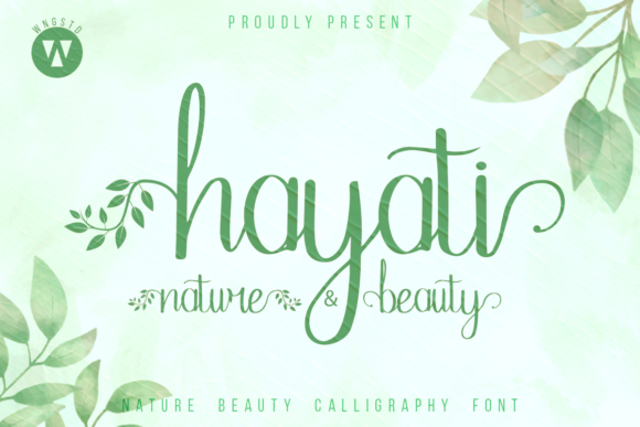 Hayati Typeface: A Gentle Script for Editorial Design