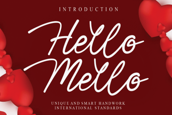 Hello Mello: A Handwritten Typeface for Editorial Warmth
