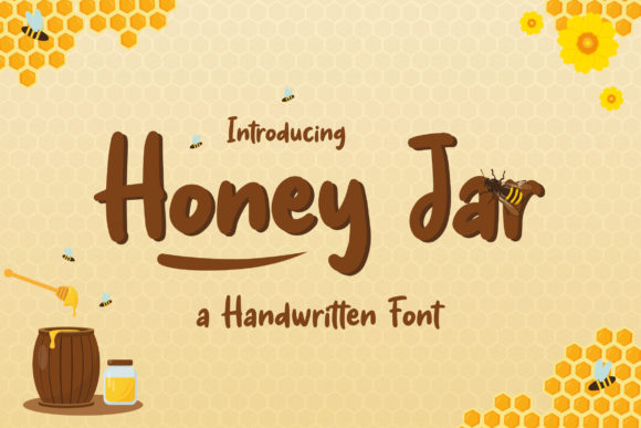 Honey Jar: A Bold Script Font for Modern Branding