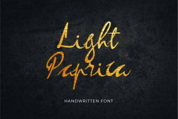 Light Paprica Font: Elevate Your Brand Identity