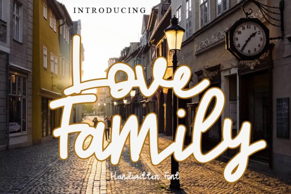 Love Family Font: A Warm Typeface for Branding