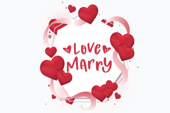 Love Marry: A Handwritten Typeface for Editorial Design