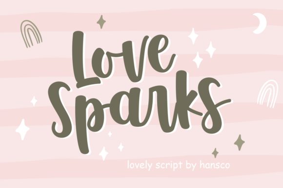 Love Sparks: A Warm Script Font for Brands