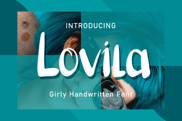 Lovila Typeface: Bold Handwritten Font for Branding