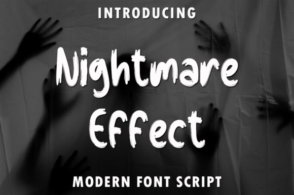 Nightmare Effect: The Handwritten Font for Bold Campaigns