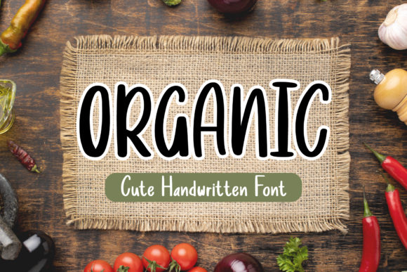 Organic Typeface: A Gentle Script for Editorial Design