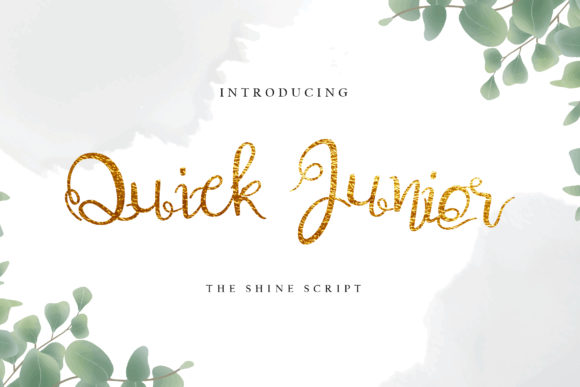 Quick Junior: The Script Font for Scroll-Stopping Content