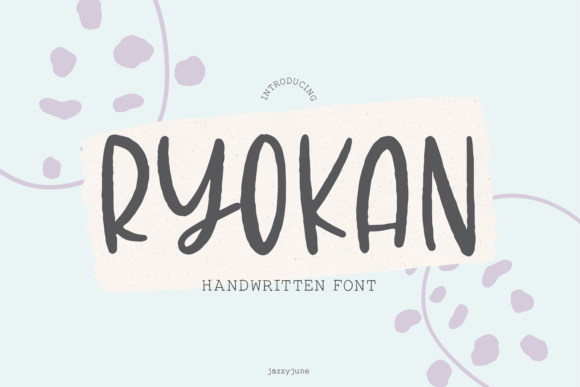 Ryokan: A Handwritten Font for Authentic Branding
