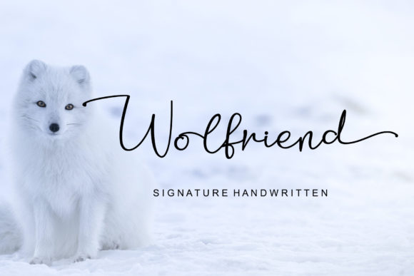 Wolfriend: A Graceful Script Typeface for Branding